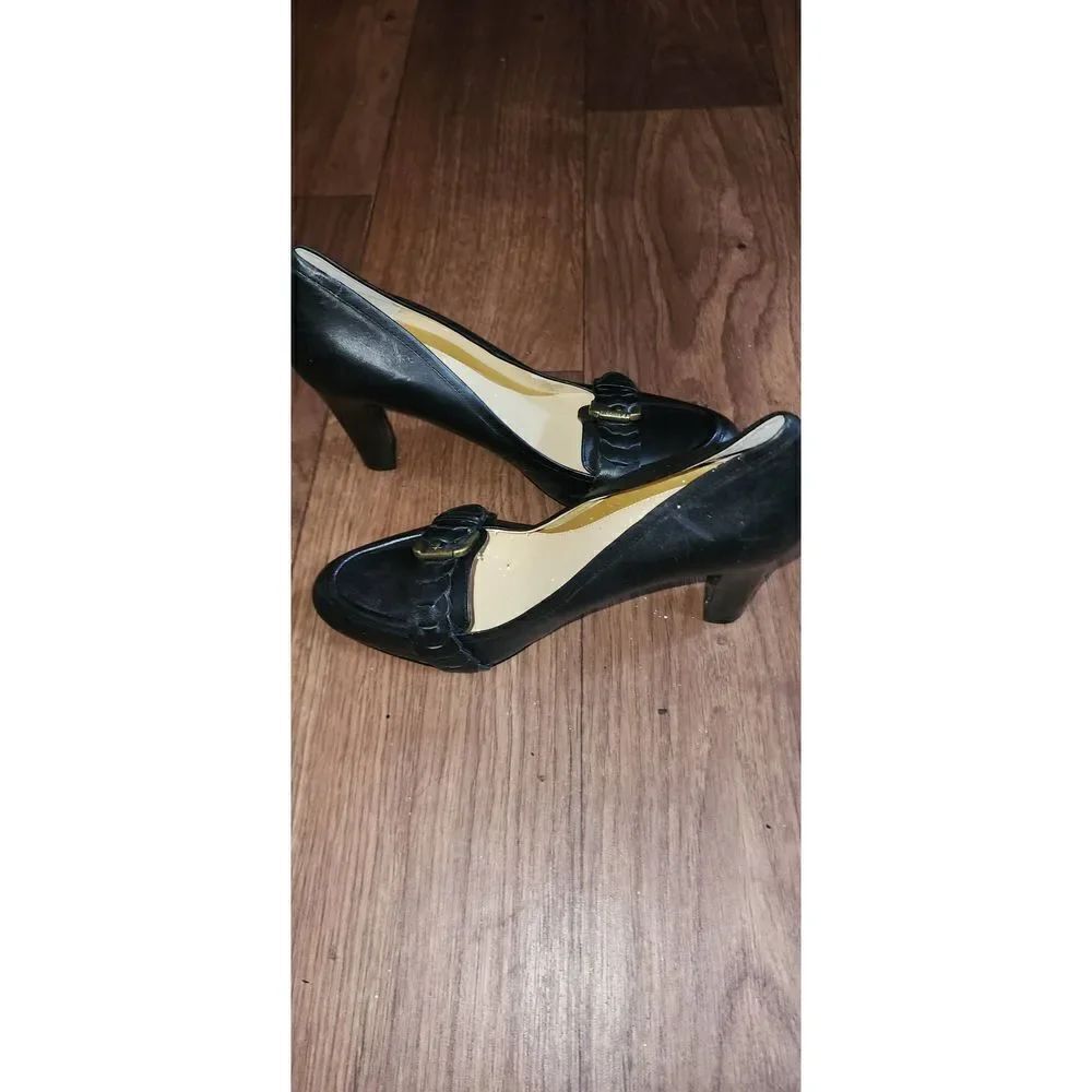 Ralph Lauren Leather Pumps - Picture 3 of 6